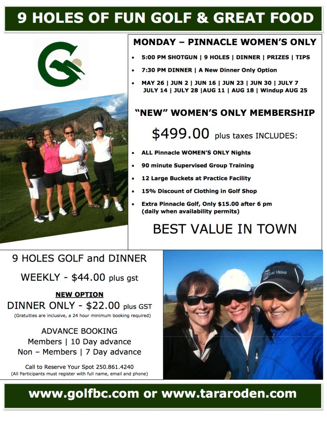 2014 Pinnacle Ladies Night