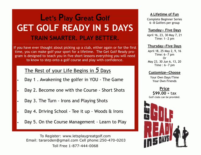Get Golf Ready in 5 Days