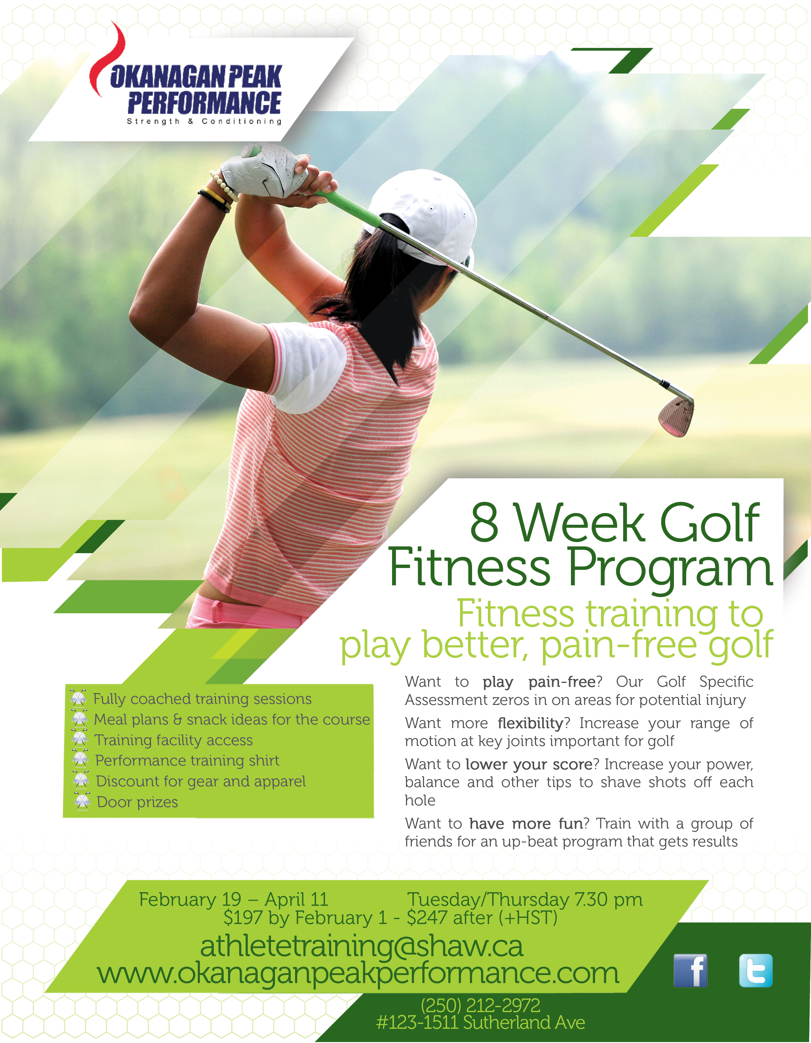 8 Week Golf Fitness Program